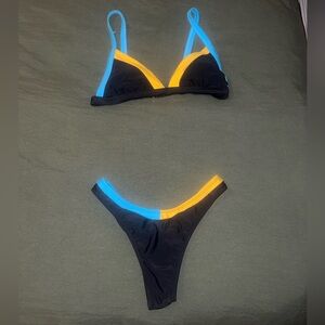 Color block bikini (size small)